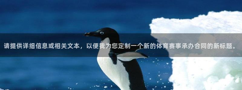 请提供详细信息或相关文本，以便我为您定制一个新的体育赛事承办合同的新标题。
